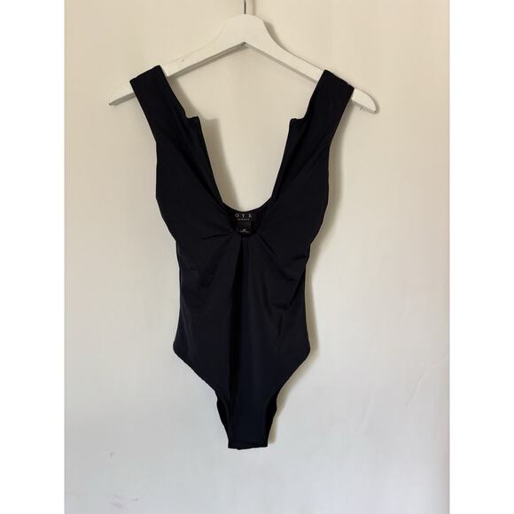 OYE Swimsuit One Piece Medium Black Venus Swimwear - Picture 1 of 13